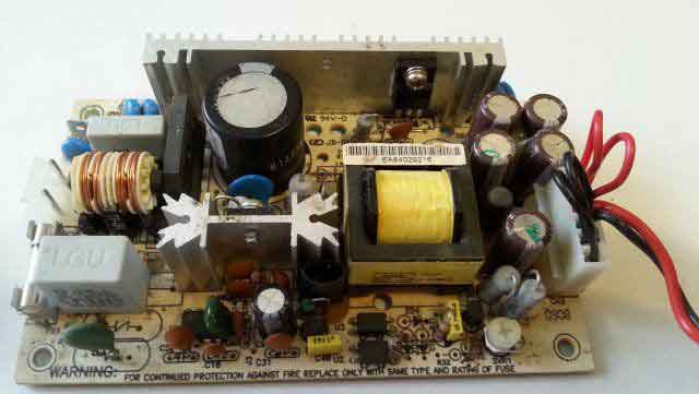 Импульсный блок питание схема